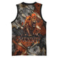 Menhit Egyptian Basketball Jersey Warrior Goddess Fiery Lion Eye Arrows and Blood Battle
