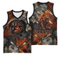 Menhit Egyptian Basketball Jersey Warrior Goddess Fiery Lion Eye Arrows and Blood Battle
