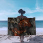 Menhit Egyptian Sarong Warrior Goddess Fiery Lion Eye Arrows and Blood Battle