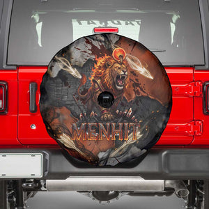 Menhit Egyptian Spare Tire Cover Warrior Goddess Fiery Lion Eye Arrows and Blood Battle