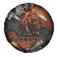 Menhit Egyptian Spare Tire Cover Warrior Goddess Fiery Lion Eye Arrows and Blood Battle