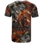 Menhit Egyptian T shirt Warrior Goddess Fiery Lion Eye Arrows and Blood Battle