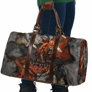 Menhit Egyptian Travel Bag Warrior Goddess Fiery Lion Eye Arrows and Blood Battle