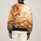 Menhit Bomber Jacket Lioness Warrior Goddess Uraeus Serpent Fire and Feathers Ancient Egyptian