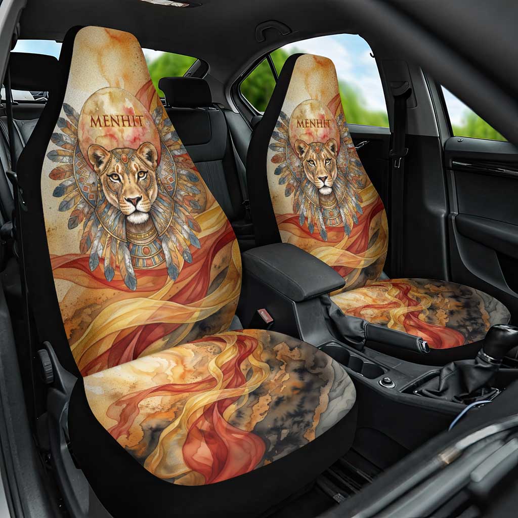 Menhit Car Seat Cover Lioness Warrior Goddess Uraeus Serpent Fire and ...
