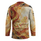 Menhit Hockey Jersey Lioness Warrior Goddess Uraeus Serpent Fire and Feathers Ancient Egyptian