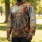Menhit Hockey Jersey Lioness Warrior Goddess Uraeus Serpent Fire and Feathers Ancient Egyptian