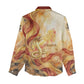 Menhit Women Casual Shirt Lioness Warrior Goddess Uraeus Serpent Fire and Feathers Ancient Egyptian