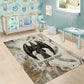 Mut Area Rug Vulture Queen Egyptian Mother Goddess Wings Feathers
