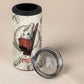Mut 4 in 1 Can Cooler Tumbler Vulture Queen Egyptian Mother Goddess Wings Feathers