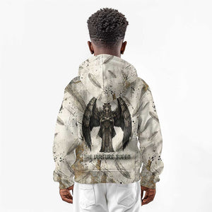 Mut Kid Hoodie Vulture Queen Egyptian Mother Goddess Wings Feathers