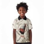 Mut Kid Polo Shirt Vulture Queen Egyptian Mother Goddess Wings Feathers