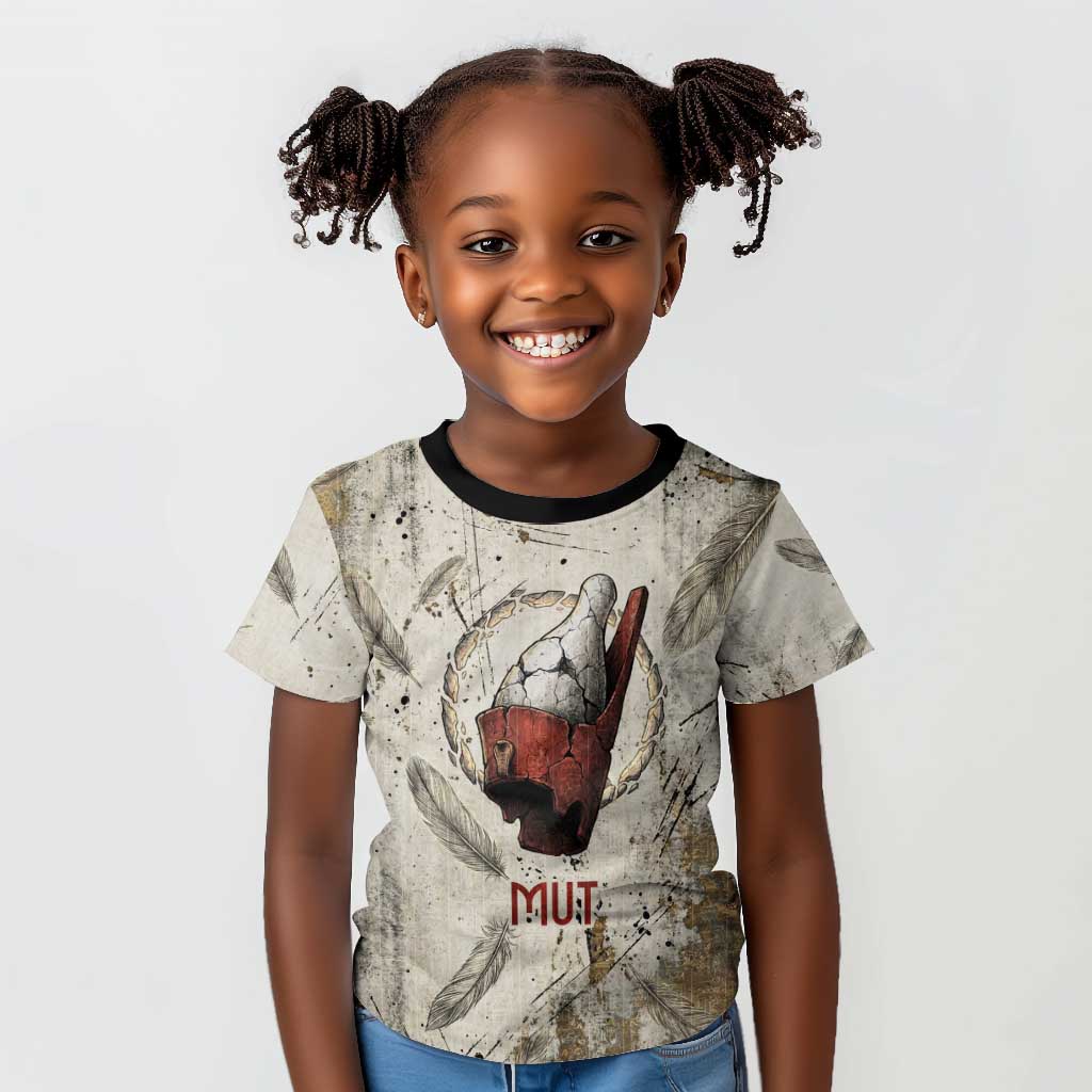Mut Kid T shirt Vulture Queen Egyptian Mother Goddess Wings Feathers