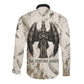 Mut Long Sleeve Button Shirt Vulture Queen Egyptian Mother Goddess Wings Feathers