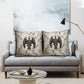 Mut Pillow Cover Vulture Queen Egyptian Mother Goddess Wings Feathers