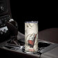 Mut Skinny Tumbler Vulture Queen Egyptian Mother Goddess Wings Feathers