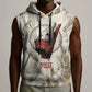 Mut Sleeveless Hoodie Vulture Queen Egyptian Mother Goddess Wings Feathers
