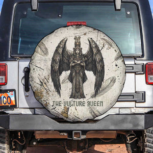 Mut Spare Tire Cover Vulture Queen Egyptian Mother Goddess Wings Feathers
