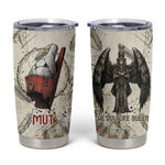 Mut Tumbler Cup Vulture Queen Egyptian Mother Goddess Wings Feathers