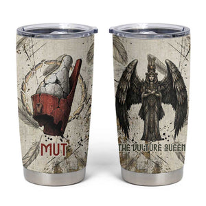 Mut Tumbler Cup Vulture Queen Egyptian Mother Goddess Wings Feathers