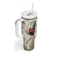 Mut Tumbler With Handle Vulture Queen Egyptian Mother Goddess Wings Feathers