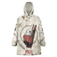 Mut Wearable Blanket Hoodie Vulture Queen Egyptian Mother Goddess Wings Feathers