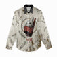 Mut Women Casual Shirt Vulture Queen Egyptian Mother Goddess Wings Feathers