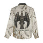 Mut Women Casual Shirt Vulture Queen Egyptian Mother Goddess Wings Feathers