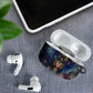 Mut AirPods Case The Lioness of Thebes Egyptian Goddess Cosmic Crown Adorned Warrior Queen Design