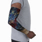 Mut Arm Sleeves The Lioness of Thebes Egyptian Goddess Cosmic Crown Adorned Warrior Queen Design