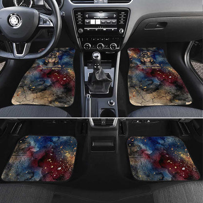 Mut Car Mats The Lioness of Thebes Egyptian Goddess Cosmic Crown Adorned Warrior Queen Design