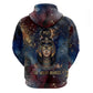 Mut Hoodie The Lioness of Thebes Egyptian Goddess Cosmic Crown Adorned Warrior Queen Design