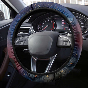 Mut Steering Wheel Cover The Lioness of Thebes Egyptian Goddess Cosmic Crown Adorned Warrior Queen Design