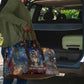 Mut Travel Bag The Lioness of Thebes Egyptian Goddess Cosmic Crown Adorned Warrior Queen Design