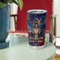 Mut Tumbler Cup The Lioness of Thebes Egyptian Goddess Cosmic Crown Adorned Warrior Queen Design