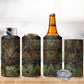 Neith Egyptian 4 in 1 Can Cooler Tumbler War Goddess Terrifying One Dual Spears and Shield Battle Worn
