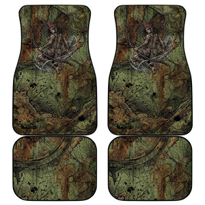 Neith Egyptian Car Mats War Goddess Terrifying One Dual Spears and Shield Battle Worn