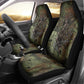 Neith Egyptian Car Seat Cover War Goddess Terrifying One Dual Spears and Shield Battle Worn