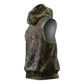 Neith Egyptian Sleeveless Hoodie War Goddess Terrifying One Dual Spears and Shield Battle Worn