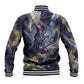 Neith Egyptian Baseball Jacket Goddess Mother of All Cosmic Threads