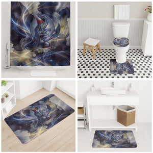 Neith Egyptian Bathroom Set Goddess Mother of All Cosmic Threads