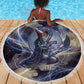 Neith Egyptian Beach Blanket Goddess Mother of All Cosmic Threads
