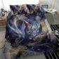 Neith Egyptian Bedding Set Goddess Mother of All Cosmic Threads