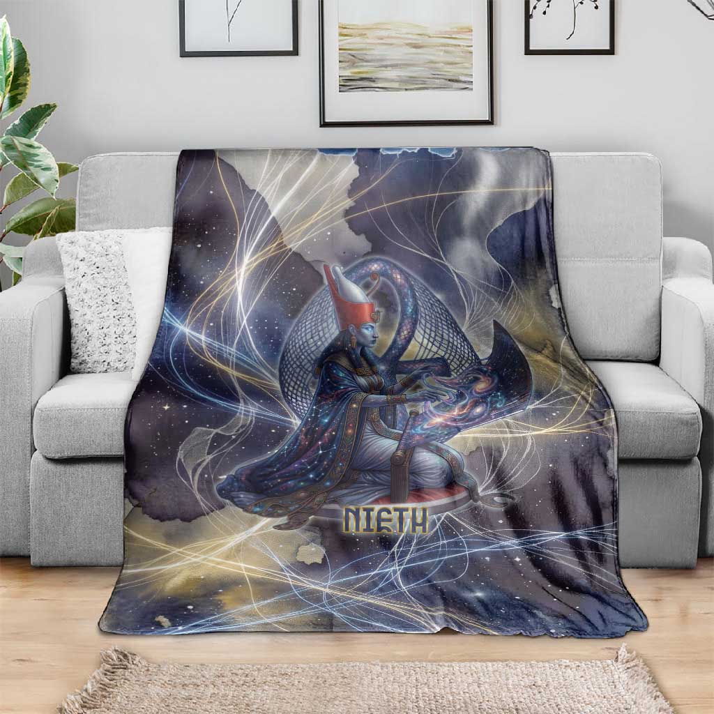 Neith Egyptian Blanket Goddess Mother of All Cosmic Threads