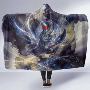 Neith Egyptian Hooded Blanket Goddess Mother of All Cosmic Threads