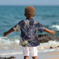 Neith Egyptian Kid Hawaiian Shirt Goddess Mother of All Cosmic Threads