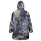 Neith Egyptian Kid Wearable Blanket Hoodie Goddess Mother of All Cosmic Threads