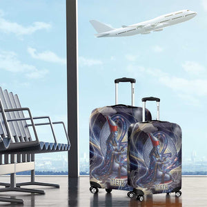 Neith Egyptian Luggage Cover Goddess Mother of All Cosmic Threads