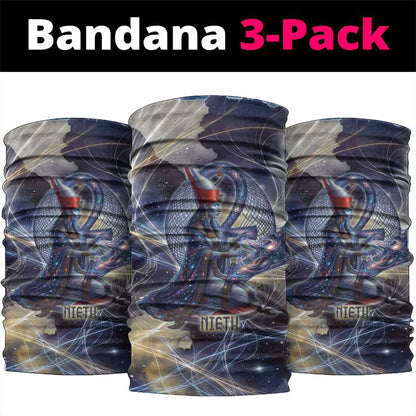 Neith Egyptian Neck Gaiter Goddess Mother of All Cosmic Threads