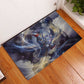 Neith Egyptian Rubber Doormat Goddess Mother of All Cosmic Threads